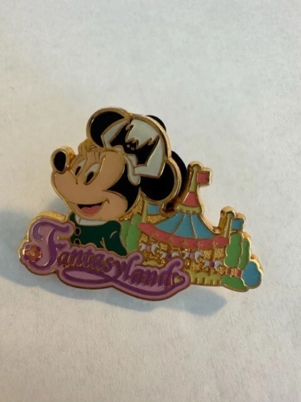 Minnie Mouse Fantasyland Attraction Tokyo Halloween Minnie, mouse Disney Pin